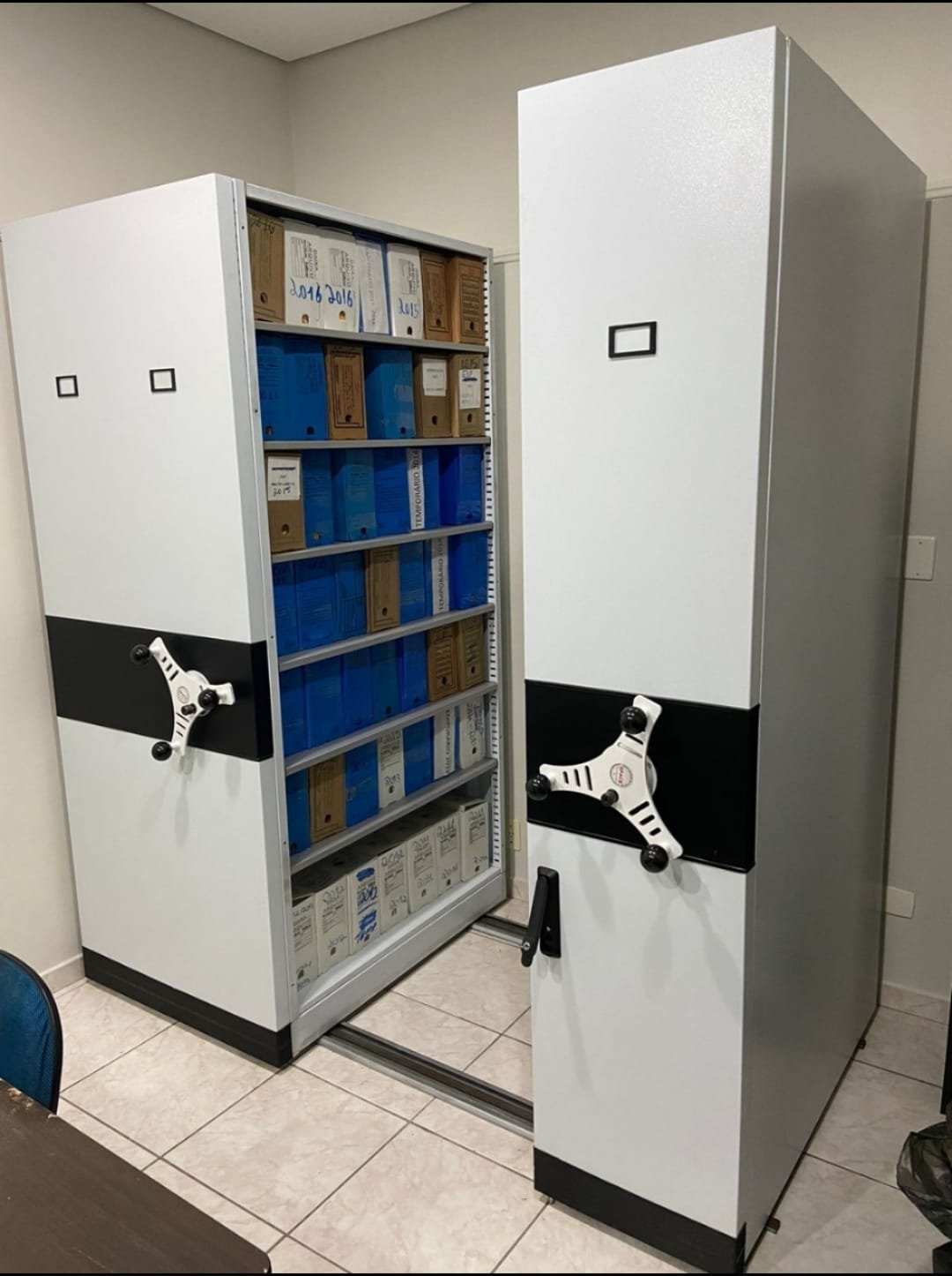 Estantes Deslizantes